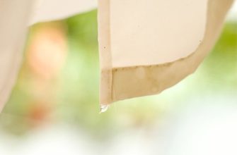 как стирать занавеску для ванной