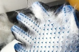 Насколько эффективны перчатки для вычёсывания животных
